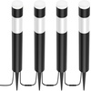 image:imageFeit 3026437 Black Plug in amp Remote 6W LED Pathway Light  4 per PackBollard Path Lights