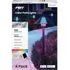 image:imageFeit 3026437 Black Plug in amp Remote 6W LED Pathway Light  4 per PackCone Path Lights