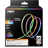 image:imageFeit Electric 100ft Chasing amp Tunable White LED Tape Light Dimmable RGB Colors Cuttable for Custom Fit Slim 04Inch Width IndoorOutdoor Plugin Light Strip Remote Controlled TAPE1200CHASERGB  Tunable White