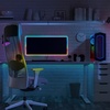 image:imageFeit Electric 100ft Chasing amp Tunable White LED Tape Light Dimmable RGB Colors Cuttable for Custom Fit Slim 04Inch Width IndoorOutdoor Plugin Light Strip Remote Controlled TAPE1200CHASERGB Red  Green  Blue