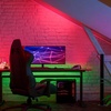 image:imageFeit Electric 100ft Chasing amp Tunable White LED Tape Light Dimmable RGB Colors Cuttable for Custom Fit Slim 04Inch Width IndoorOutdoor Plugin Light Strip Remote Controlled TAPE1200CHASERGB Red  Green  Blue