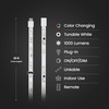 image:imageFeit Electric 100ft Chasing amp Tunable White LED Tape Light Dimmable RGB Colors Cuttable for Custom Fit Slim 04Inch Width IndoorOutdoor Plugin Light Strip Remote Controlled TAPE1200CHASERGB  Tunable White