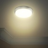 image:imageFeit Electric 11 Round LED Flat Panel Light Adjustable White 5 Color Temperatures Night Light Mode Dimmable Slim Profile with Interchangeable Magnetic Frames FP11RT5CCTNLWHBrushed Nickel