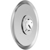 image:imageFeit Electric 11 Round LED Flat Panel Light Adjustable White 5 Color Temperatures Night Light Mode Dimmable Slim Profile with Interchangeable Magnetic Frames FP11RT5CCTNLWHBrushed Nickel