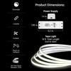 image:imageFeit Electric 16 ft COB LED Tape Light 3000K Remote Dimming Plugin3000K Bright White