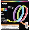 image:imageFeit Electric 20ft Outdoor Neon Flex Light Color amp Tunable White Dimmable Bendable Strip with Remote Control Chasing Effects Plugin Connectable up to 40ft Ideal for Decks amp Patios NF20CHASERGB  Tunable White