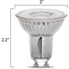 image:imageFeit Electric 4W LED MR16 GU10 Bulbs with 35W Equivalent Dimmable MR16 Bulbs 22 Yrs Lifetime 300 Lumens 3000K Warm White 6 Packs  BPMR16GU10930CA65000k Daylight