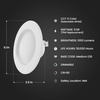 image:imageFeit Electric 4in LED Canless Recessed Downlights 5CCT 50W Eq 4 Pack1 Count Pack of 1