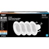 image:imageFeit Electric 4in LED Canless Recessed Downlights 5CCT 50W Eq 4 Pack4 Count Pack of 1