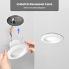 image:imageFeit Electric 56in LED Recessed Downlight Retrofit Kit 75W Eq4 Count Pack of 1