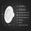 image:imageFeit Electric 56in LED Recessed Downlight Retrofit Kit 75W Eq6 Count Pack of 1