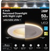 image:imageFeit Electric 56in LED Recessed Downlight with Night Light Mode 75W Eq5CCT