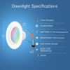image:imageFeit Electric 56in Smart Recessed Downlights 75W Eq 1000 Lumens 3 PackCOLOR CHANGING