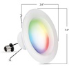 image:imageFeit Electric 56in Smart Recessed Downlights 75W Eq 1000 Lumens 3 PackCOLOR CHANGING