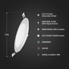 image:imageFeit Electric 6in LED Canless Recessed Downlight 85W Eq Slim Night Light6 Count Pack of 1