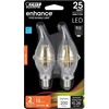image:imageFeit Electric A15 Enhance LED Light Bulbs 75W Eq Soft White 2 Pack2700k Soft White