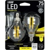 image:imageFeit Electric A15 Enhance LED Light Bulbs 75W Eq Soft White 2 Pack2700k Soft White
