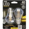 image:imageFeit Electric A15 LED Light Filament Bulb 40W Eq Soft White 12 Pack2700k Soft White