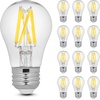 image:imageFeit Electric A15 LED Light Filament Bulb 40W Eq Soft White 12 Pack2700k Soft White