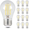 image:imageFeit Electric A15 LED Light Filament Bulb 40W Eq Soft White 12 Pack2700k Soft White