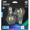 image:imageFeit Electric A19 Enhance LED Light Bulb 40W Eq Daylight White 2 Pack40w Daylight White