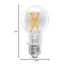 image:imageFeit Electric A19 Enhance LED Light Bulb 75W Eq Daylight 4 Pack