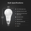 image:imageFeit Electric A19 LED Bulb 100W Eq 4Pack Adjustable White 2700K5000K