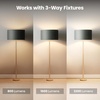 image:imageFeit Electric A19 LED Light Bulb 3Way Adjustable Wattage Soft White2700k Soft White