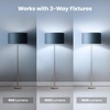 image:imageFeit Electric A19 LED Light Bulb 3Way Adjustable Wattage Soft White5000k Daylight