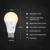 image:imageFeit Electric A19 LED Light Bulb 60W EQ 5CCT Dimmable 10PackWhite  Dimmable