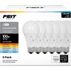 image:imageFeit Electric A19 LED Light Bulb 60W EQ 5CCT Dimmable 10PackWhite  Nondimmable