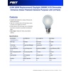 image:imageFeit Electric A19 LED Light Bulb 60W Equivalent Dimmable 800 Lumens E26 Med Base 5000K Daylight 90 CRI 88W Standard Glass Filament Lighting Bulbs 13Year Lifetime A1960950CAFIL4 4 Pack5000k Daylight