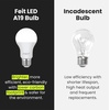 image:imageFeit Electric A19 LED Light Bulbs 100W Equivalent 1500 Lumens Neutral White 3000K 15W 11000Hour Lifespan General Purpose IndoorCommercial Use A160083510KLED4 4 Pack3500k Neutral White