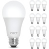 image:imageFeit Electric A19 LED Light Bulbs 100W Equivalent 1500 Lumens Neutral White 3000K 15W 11000Hour Lifespan General Purpose IndoorCommercial Use A160083510KLED4 4 Pack5000k Daylight