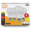 image:imageFeit Electric A19 LED Light Bulbs 60W Equivalent Non Dimmable 800 Lumens E26 Standard Base 5000k Daylight 80 CRI 10 Year Lifetime Energy Efficient 24 Pack A80085010KLEDMP242700k Soft White