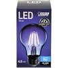 image:imageFeit Electric A19TGLED6 25W Equivalent Dimmable Clear Glass Filament Colored LED Light Bulbs Green 6Pack 24 D x 4 HBlue