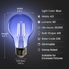 image:imageFeit Electric A19TGLED6 25W Equivalent Dimmable Clear Glass Filament Colored LED Light Bulbs Green 6Pack 24 D x 4 HBlue