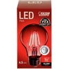 image:imageFeit Electric A19TGLED6 25W Equivalent Dimmable Clear Glass Filament Colored LED Light Bulbs Green 6Pack 24 D x 4 HRed