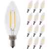image:imageFeit Electric B10 Enhance LED Light Bulb 40W Eq Torpedo Tip 6 Pack5000k Daylight