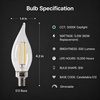 image:imageFeit Electric BA10 Enhance LED Light Bulb 40W Eq Soft White 6 Pack5000k Daylight
