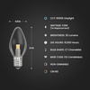 image:imageFeit Electric BP7C7827LED4 06W 7W Equivalent 30 Lumen Candelabra Base Four LED C7 Night Light Bulb 21 H x 09 D 2700K Soft White 4 Piece5000k Daylight