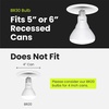 image:imageFeit Electric BR30 LED Light Bulbs 65W Eq Dimmable Soft White 12 Pack3500k Neutral White
