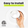 image:imageFeit Electric BR30 LED Light Bulbs 65W Eq Dimmable Soft White 12 Pack5000k Daylight