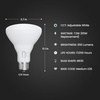 image:imageFeit Electric BR30 LED Light Bulbs 65W Eq Dimmable Soft White 12 Pack5cct