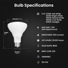 image:imageFeit Electric BR30 LED Light Bulbs 65W Eq Dimmable Soft White 12 PackAdjustable White