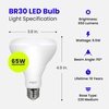 image:imageFeit Electric BR30 LED Light Bulbs 65W Eq Soft White 3 Pack2700k Soft White