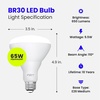 image:imageFeit Electric BR30 LED Light Bulbs 65W Eq Soft White 3 Pack5000k Daylight