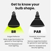 image:imageFeit Electric BR30 LED Light Bulbs 65W Eq Soft White 3 Pack5000k Daylight