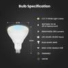 image:imageFeit Electric BR40 LED Light Bulb 100W Eq 5CCT 6Way 2 PackBR40 65W