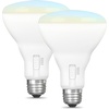 image:imageFeit Electric BR40 LED Light Bulb 5CCT Dimmable  150W Equivalent 1 PackBR30  65W